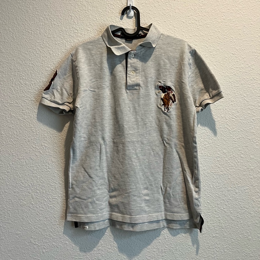 U.S Polo Assn. men’s gray polo size small